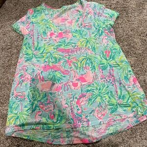 Lilly Pulitzer v neck tee